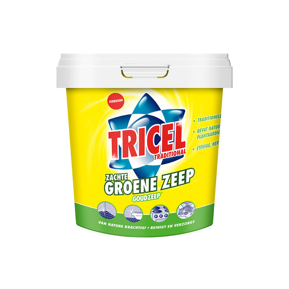 Tricel weiche grüne Seife Goldseife (6x 750gr)