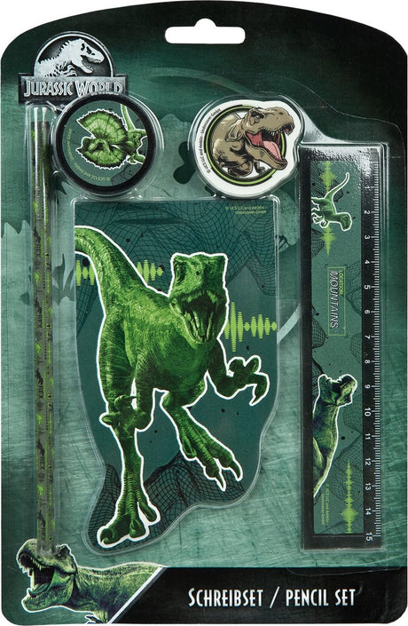 Undercover Jurassic World Writing Set, 5dlg.