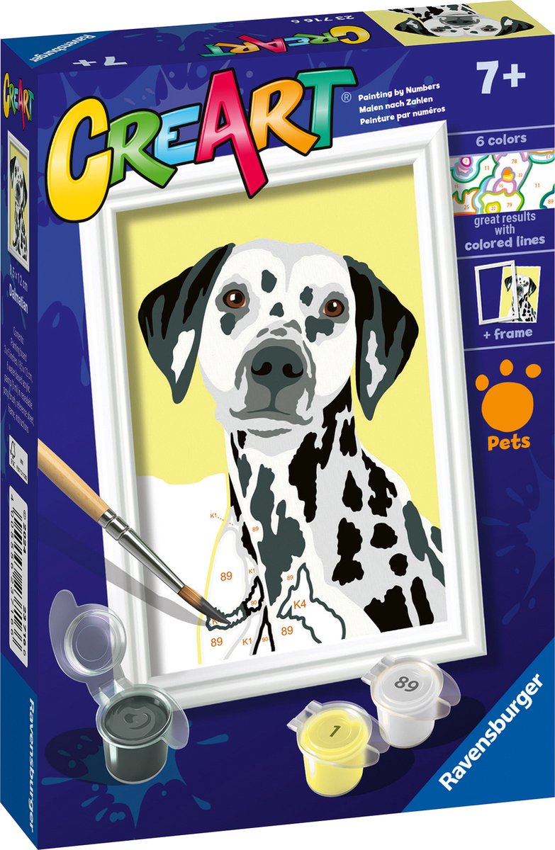 Ravensburger Kreart Gemälde nach Nummer - Dalmatier
