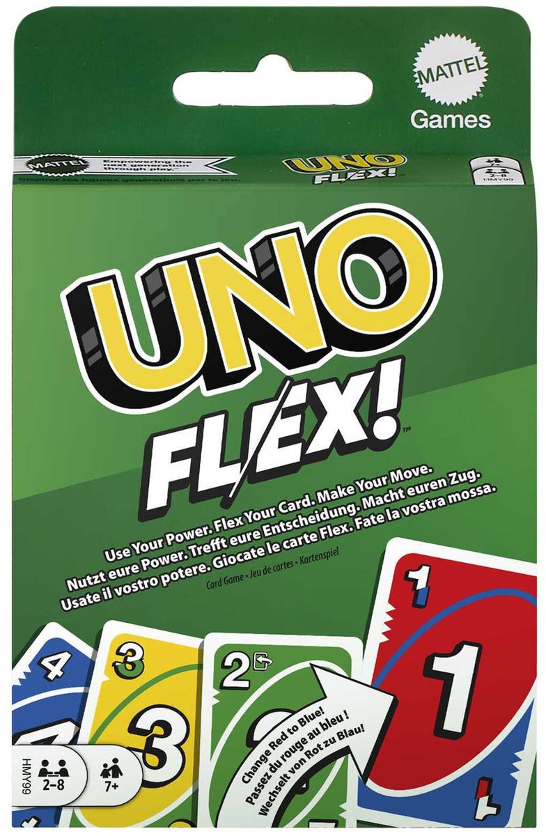 Mattel Uno Flex -Kartenspiel