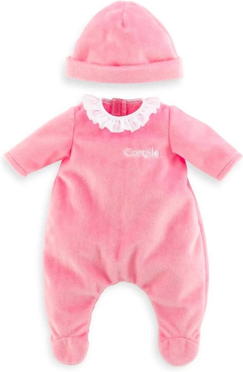 Corolle Mon Premier Poupon - Pyjamas Pink mit Hut, 30 cm