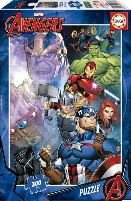 Educa - Puzzle - 300 Teile - Avengers