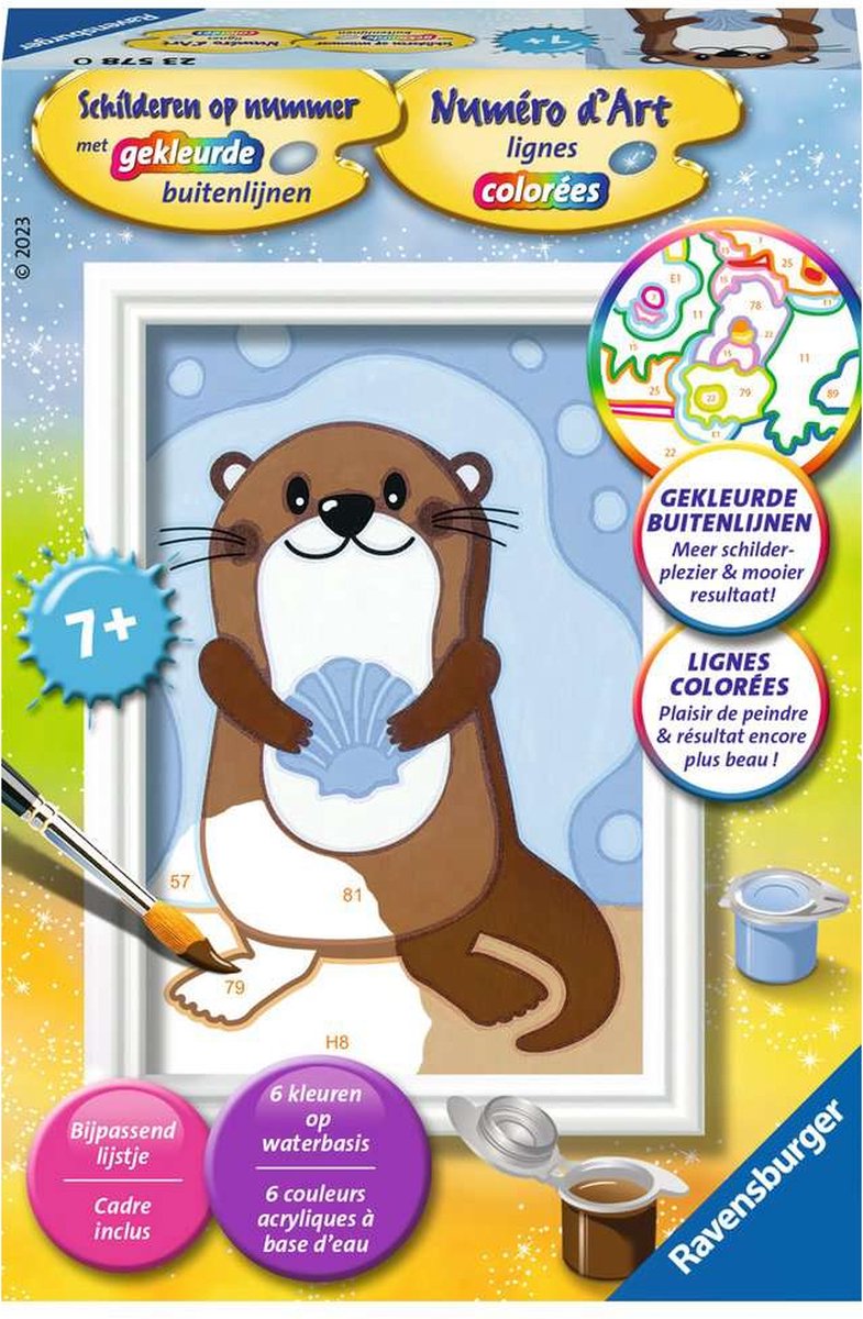Ravensburger Gemälde nach Nummer Otter
