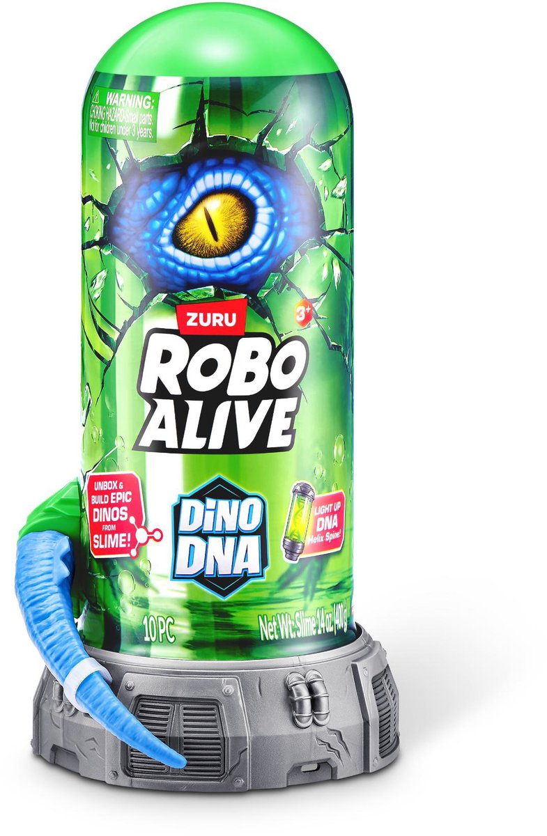Robo Alive DNA-Dino-Spielset in Tube, sortiert