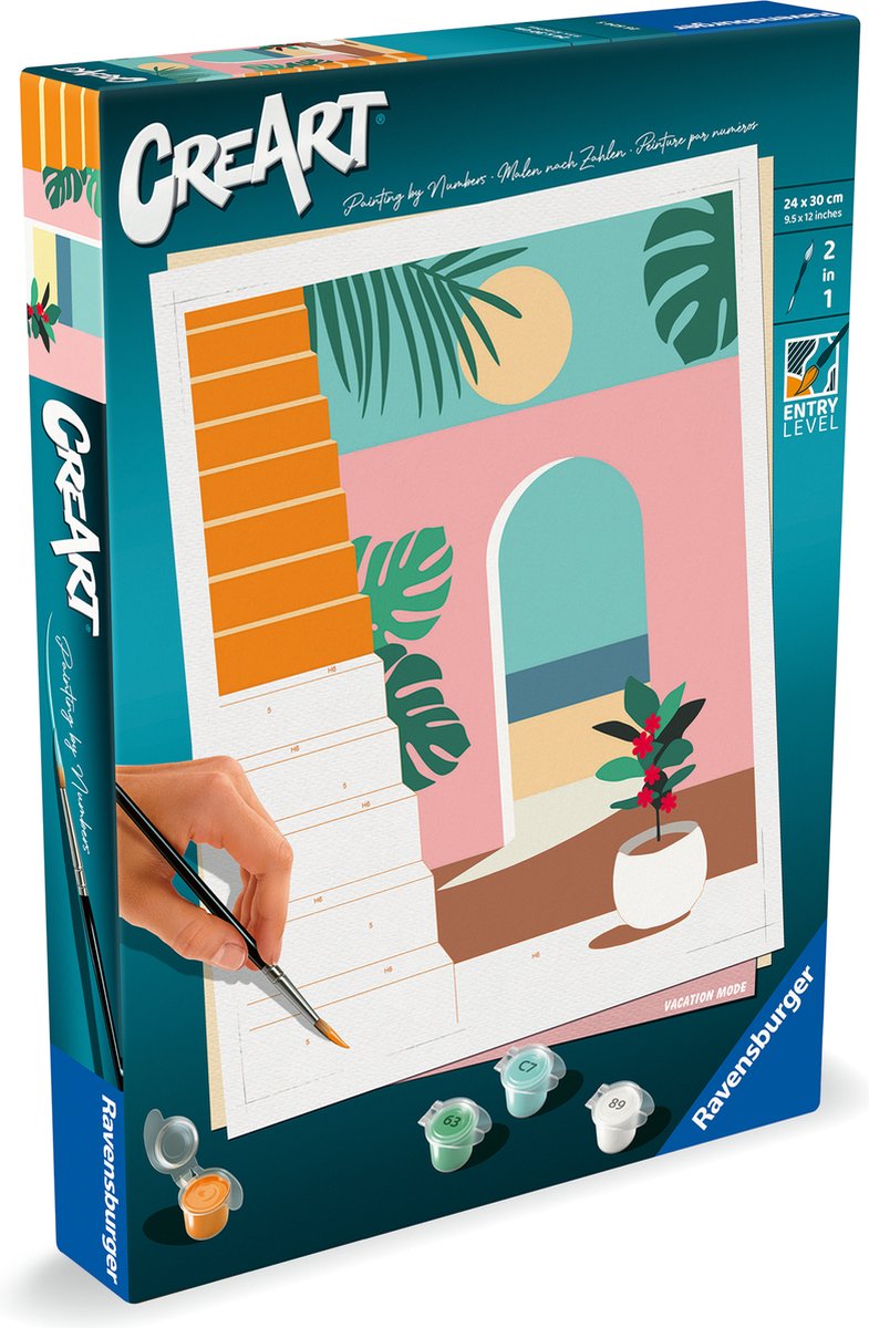 Ravensburger Creart Malen nach Zahlen – Urlaub