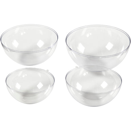 Kreativfirma Kunststoffschimmelformen bilden transparent, 4st.