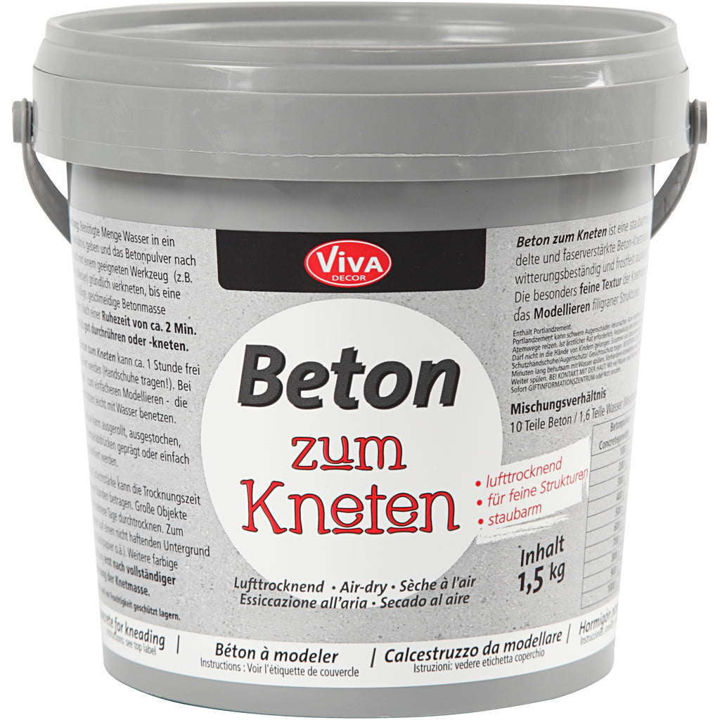 Viva decor Formbeton, grau, 1500 gr 1 Karton