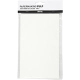 Creativ Company Paper Pulp Off-White 20x12cm, 100gr