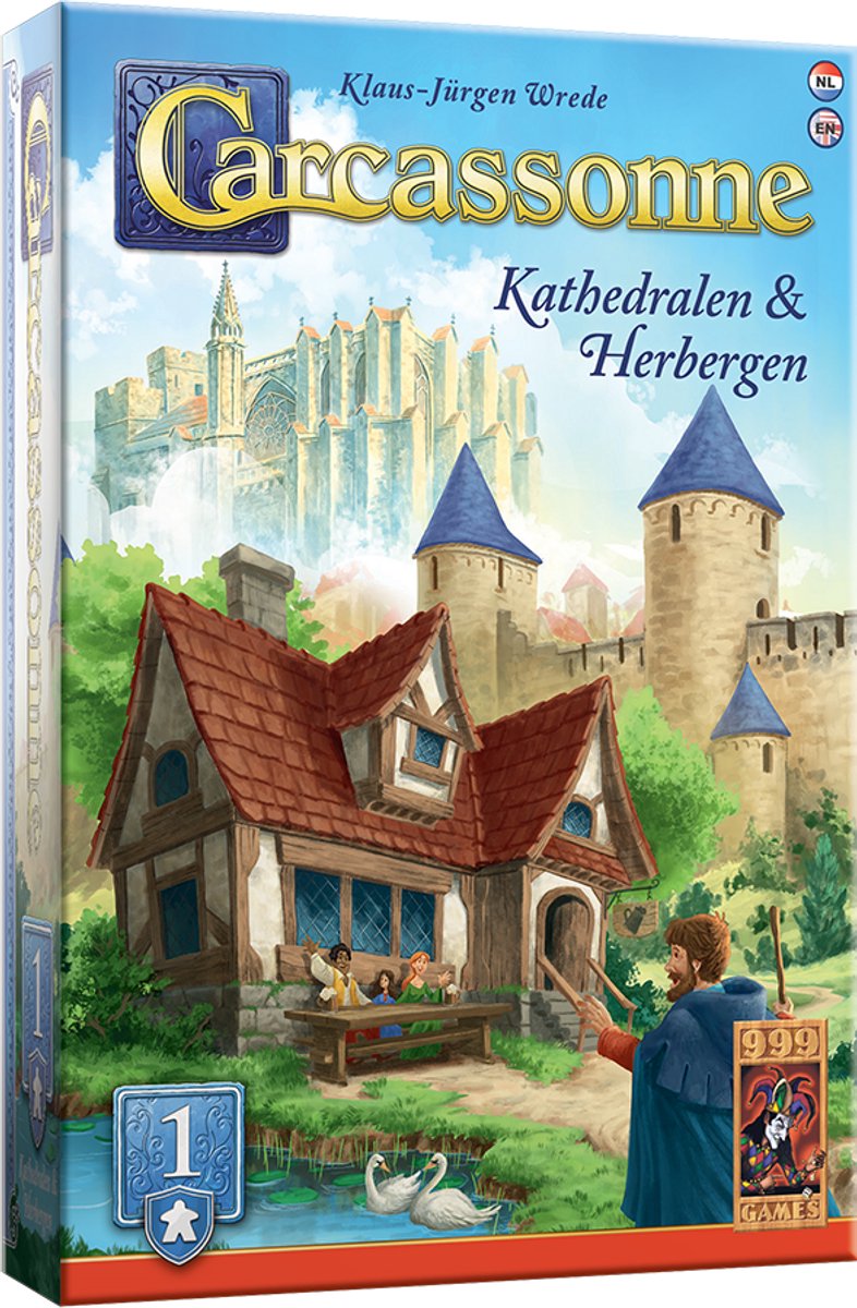 999Games 999 Games Erweiterung der Kathedralenhäuser von Carcassonne