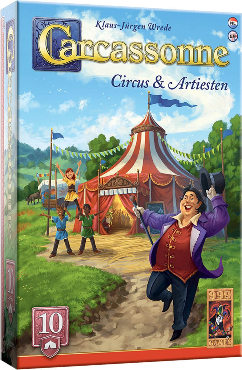 999Games 999 Games Carcassonne Zirkuskünstler-Erweiterung