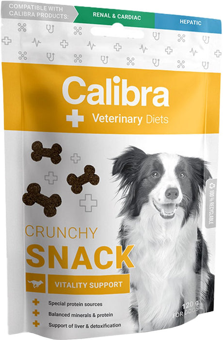 Calibra Dog Veterinary Diets – Vitality Knuspersnack – 120 g