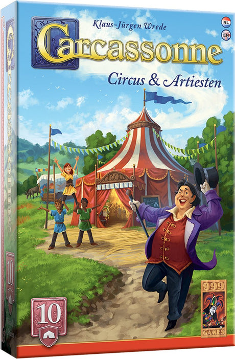 999Games 999 Games Carcassonne Zirkuskünstler-Erweiterung