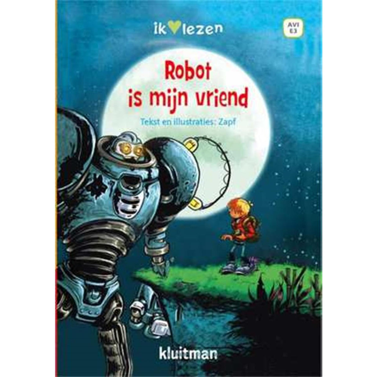 Herausgeber Kluitman Robot ist mein Freund Avi E3