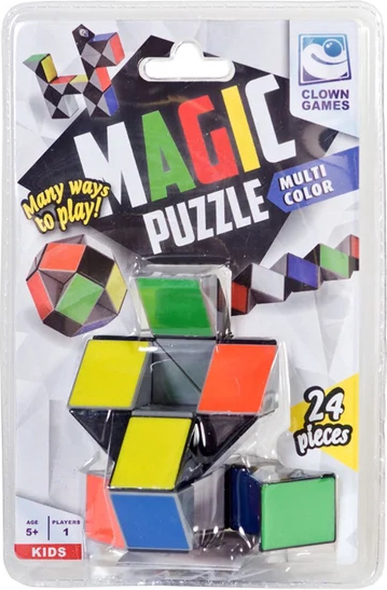 Clown-Spiele, Clown-Magie-Puzzle-Farbe