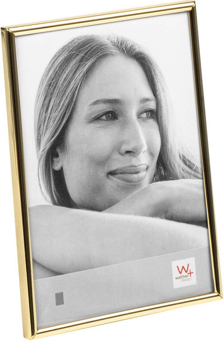 Walther wd015g chloe - portretlijst - fotoformaat 10x15 cm - goud