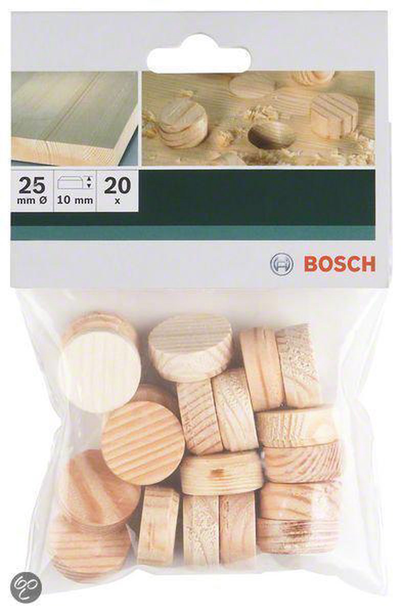 Bosch proppenboor 25x10mm (20 stuks)
