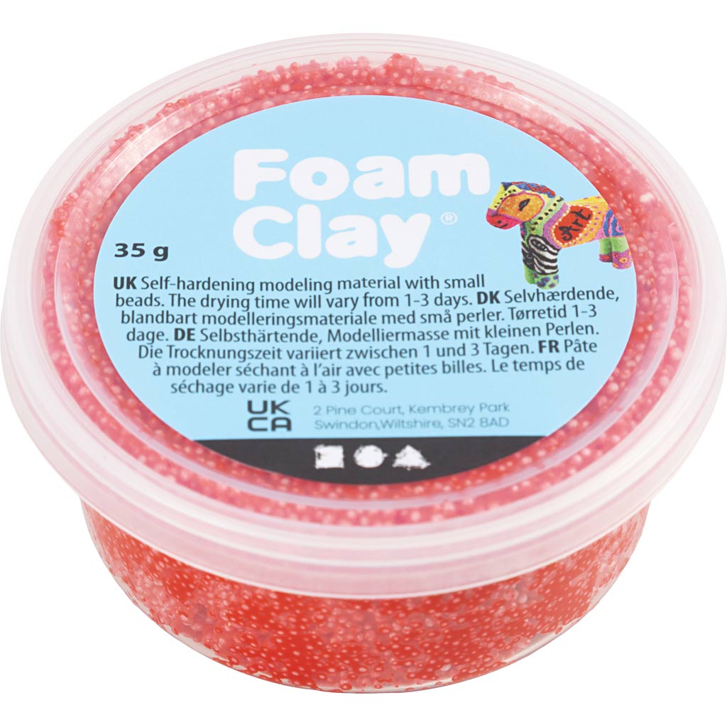 Foam clay https: www.cchobby.nl foam-clayr-rood-35-gr-1-doosje-789238