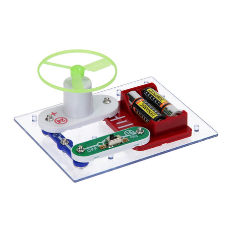Lobbes Toys BV Elektrobausatz Propellerspielzeugbausatz leuchtet im Dunkeln.