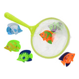 Tauchfischen mit Fischernetz, 7-tlg.