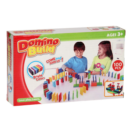 Dominosteine ​​aus Holz, 100 Stück.