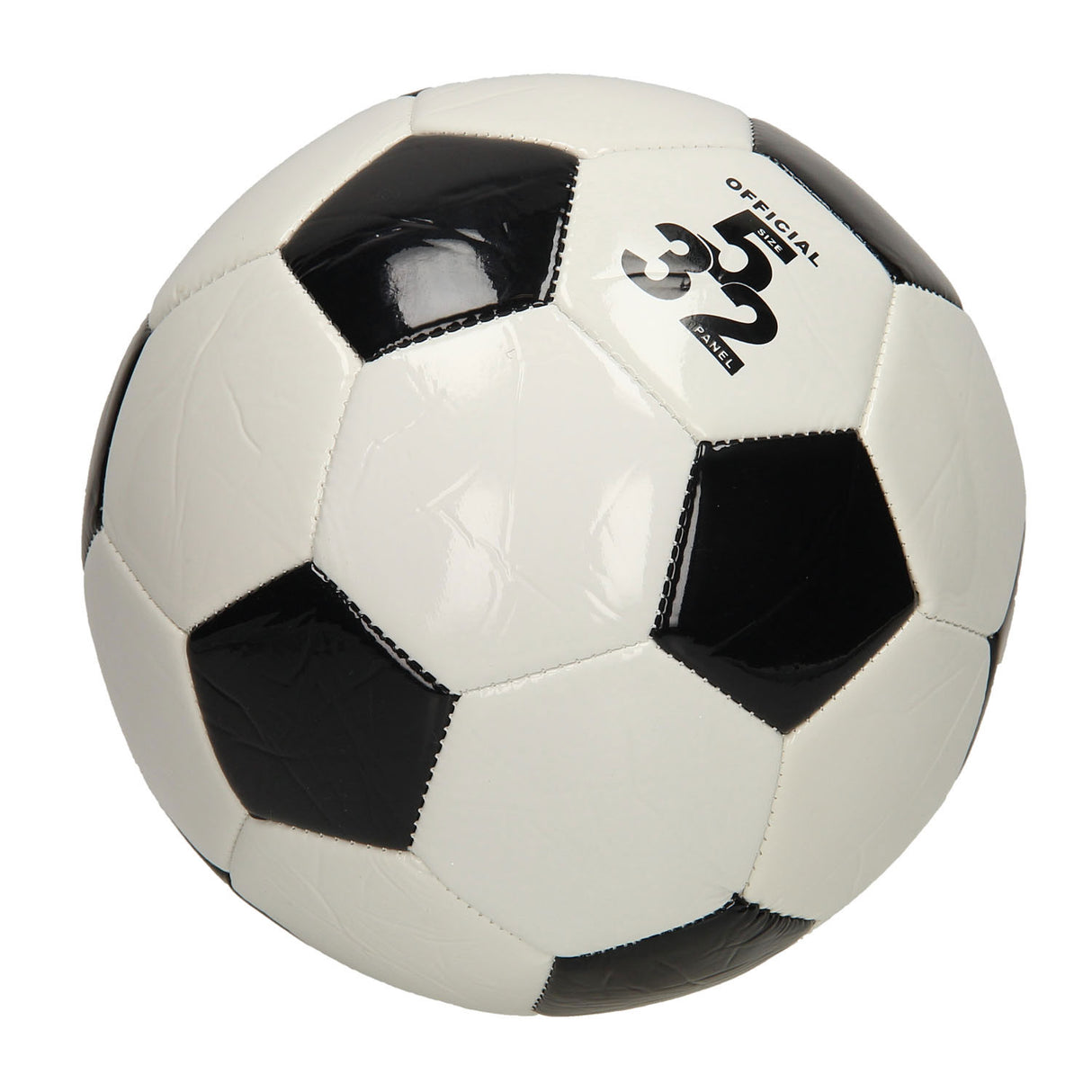 Fußball klassische Farbe - 21 cm