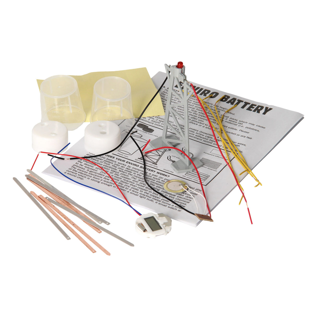 Los experimentos generan electricidad, 20dlg.