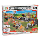 Construction set metal 20 models, 166dlg.