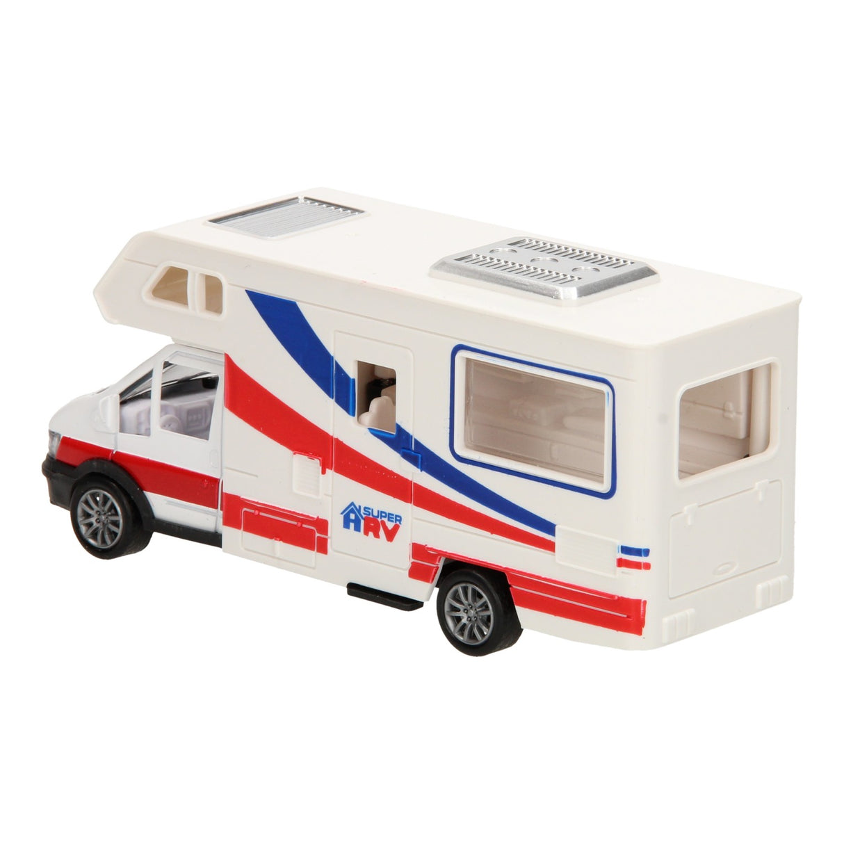 Die cast camper white