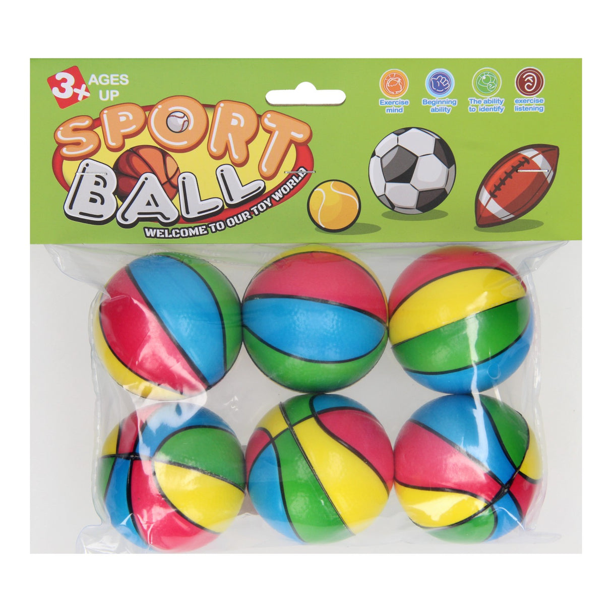 Foamballen Basketball, 6 ..