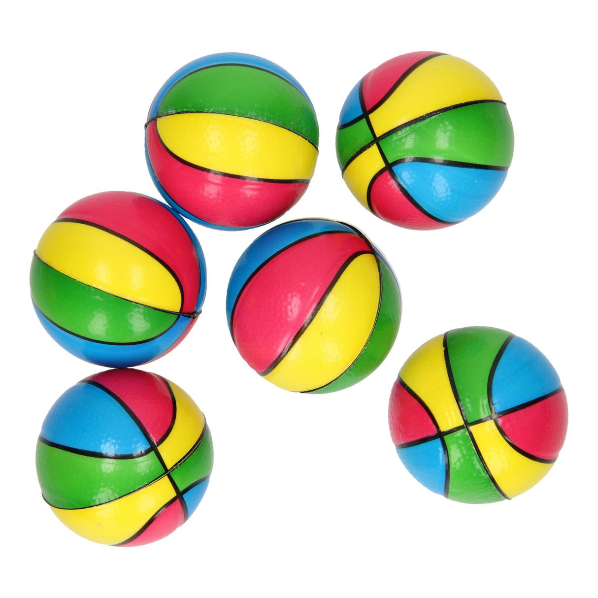 Foamballen Basketball, 6e.