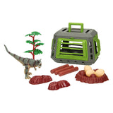 Dino-Spielset mit Käfig