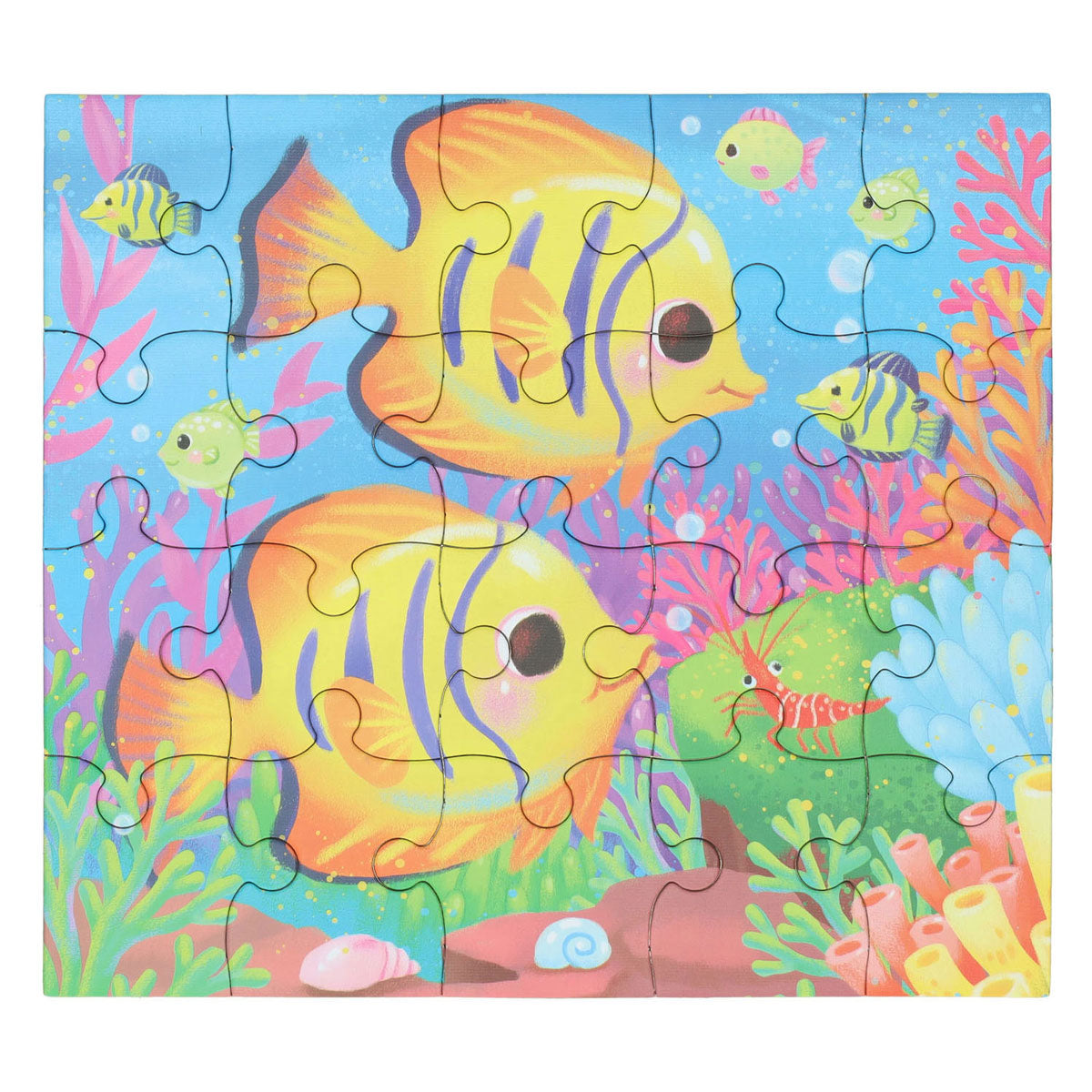 Minipuzzle Unterwasserwelt, 20-tlg.