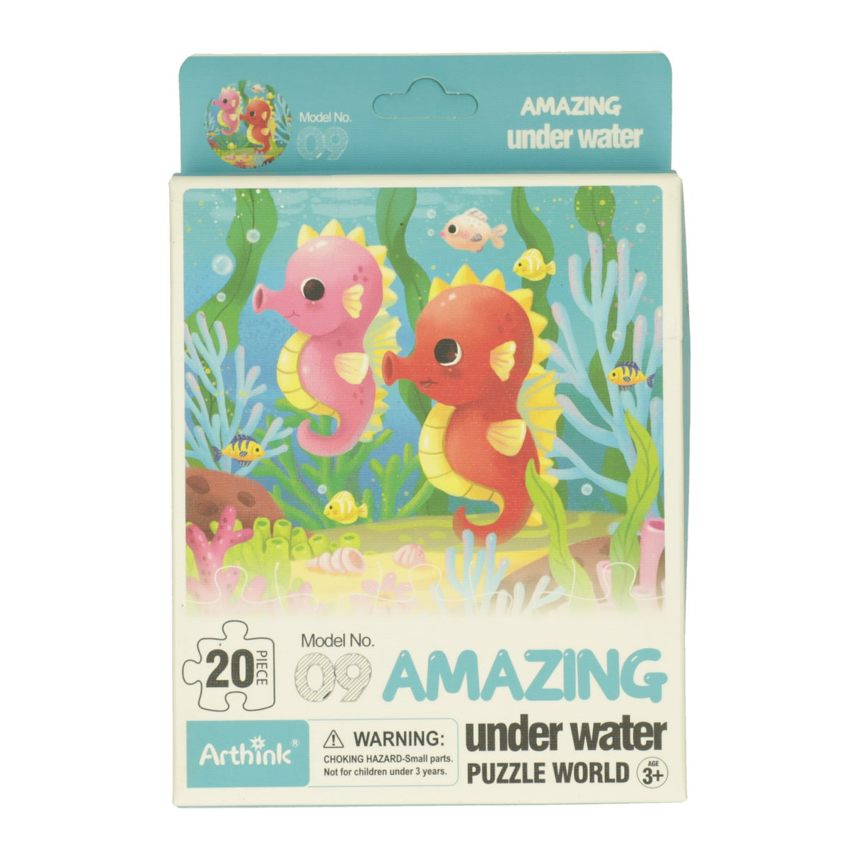 Minipuzzle Unterwasserwelt, 20-tlg.