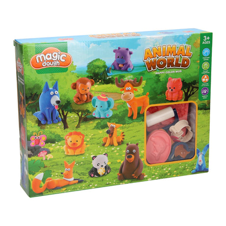 Tierwelt-Ton-Set – 6 Tontöpfe