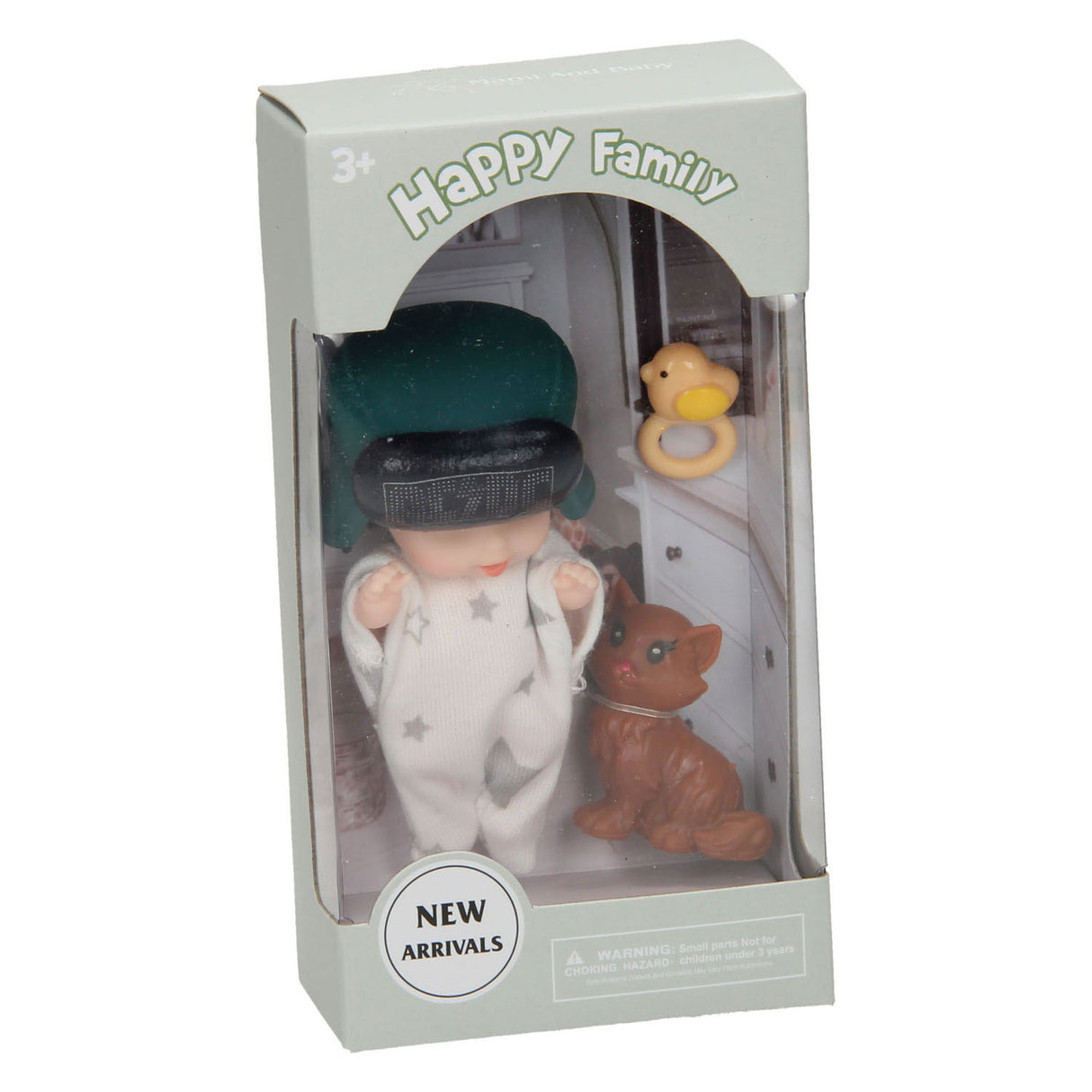Puppenset mit einer Haustierfreund-Minipuppe