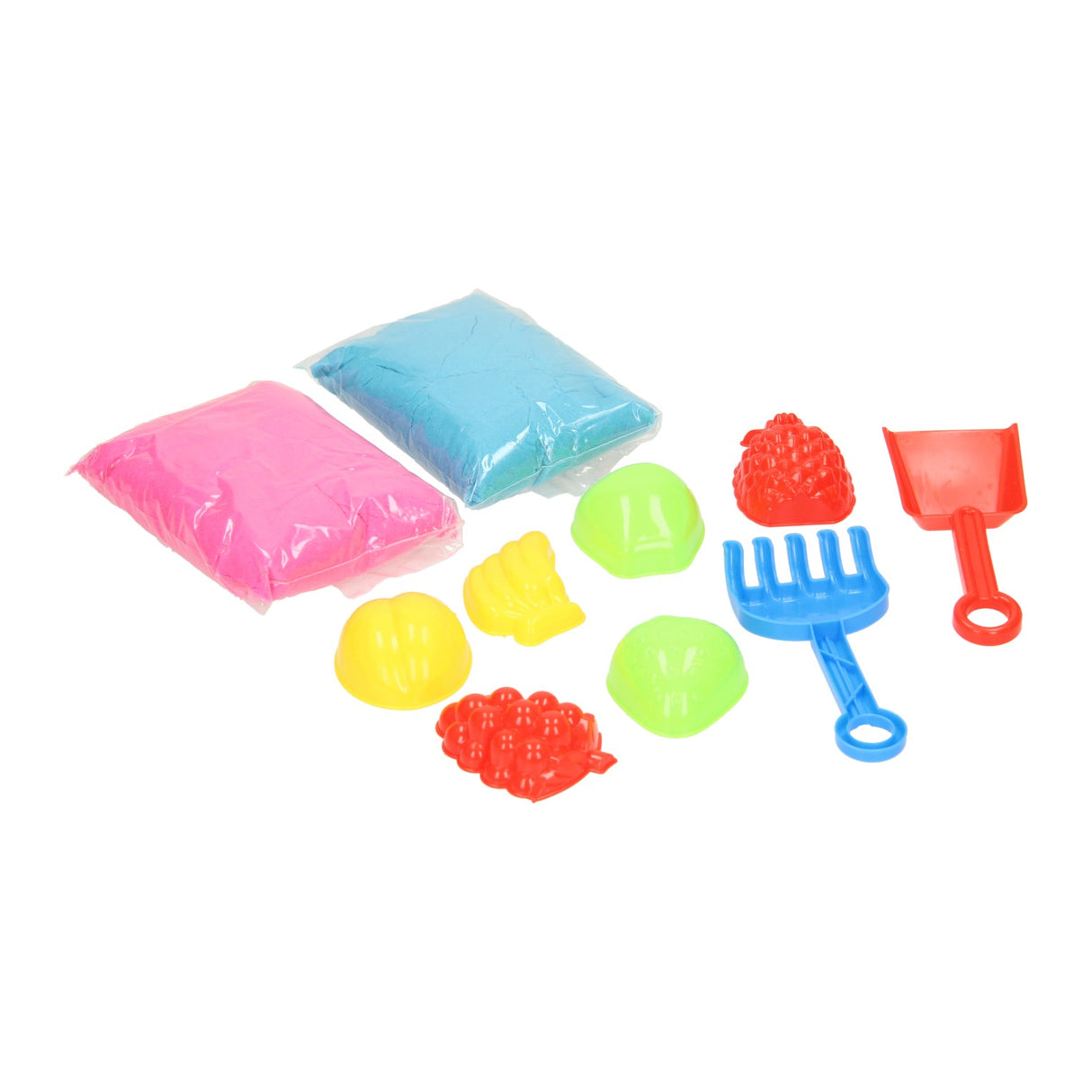 play sand fruit in storage box