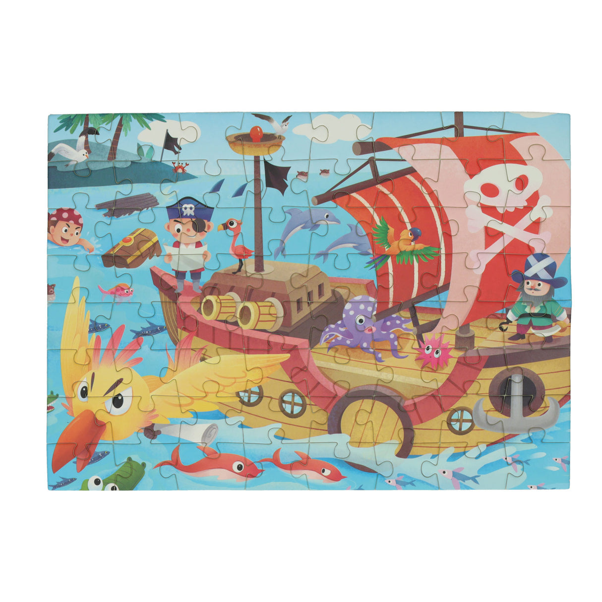Mini-Puzzle-Thema, 64 Teile.