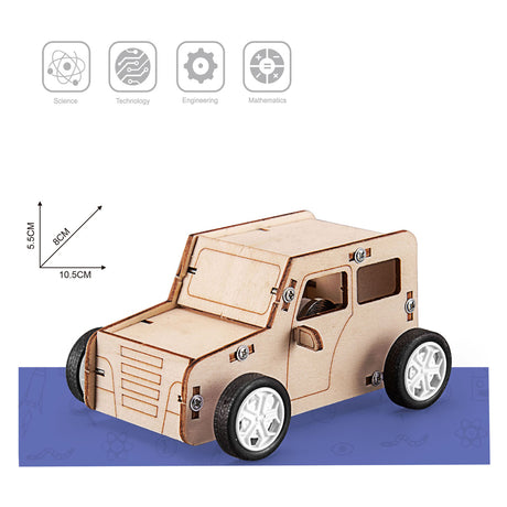 Lobbes Toys BV Holzbausatz Zugschnurauto