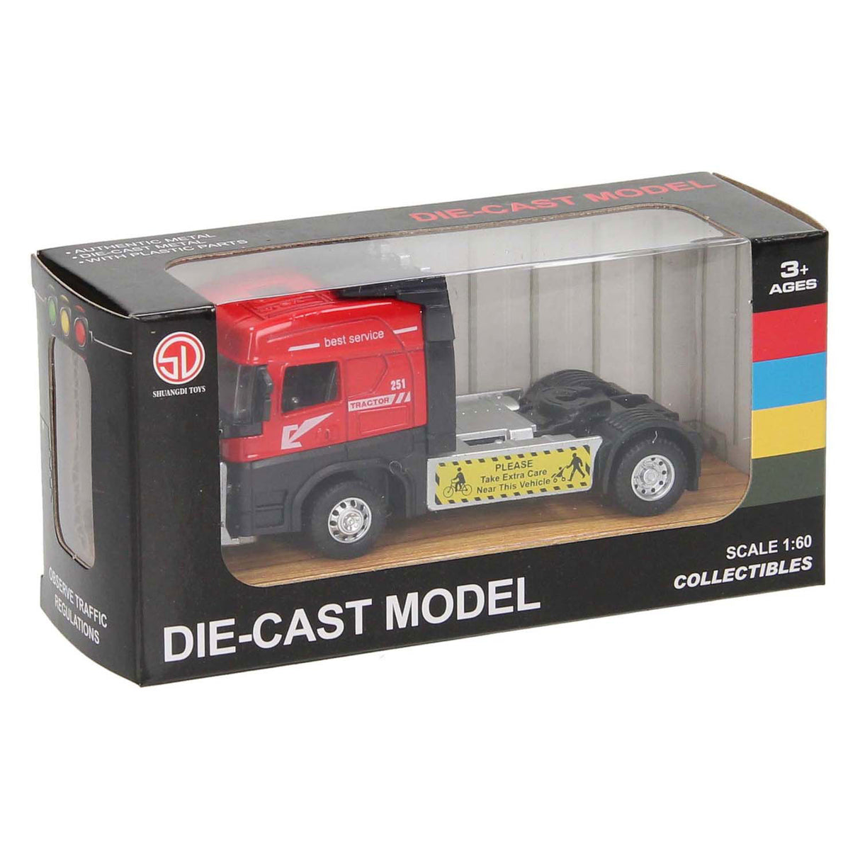 die-cast truck oplegger