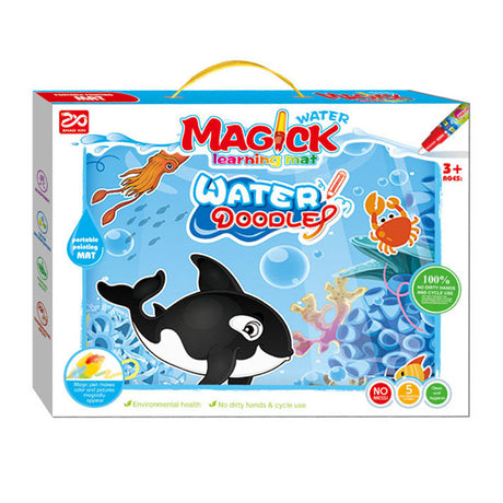 Magische Wasserziehmatte kann aufbewahrt werden
