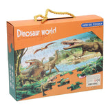 Puzzle Dino-Welt, 63 Teile.