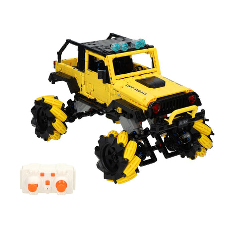 Lobbes Toys BV Happy Build Steuerbares RC-Bausteinset Pickup Truck – 1490 Stück.