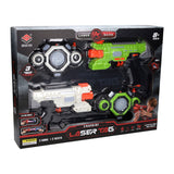 Laserspiel für 2 Spieler - 4 Teile.