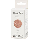 Creativ Company Keramikglasur, 984-1101 °C, deckend, Koralle, 60 ml 1 Flasche