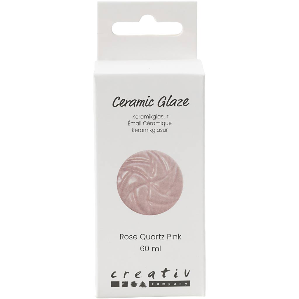 Creativ Company Keramikglasur 984-1101 c deckend rosa – 60 ml