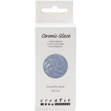 Creativ Company Keramikglasur, 984-1101 °C, deckend, Country Blue, 60 ml 1 Flasche