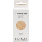 Creativ Company Keramikglasur 984-1101 c deckendes Apricot – 60 ml