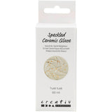 Creativ Company gesprenkelte Keramikglasur, 999–1060 °C, undurchsichtig, Tusk Tusk, 60 ml, 1 Flasche