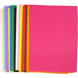 Creativ Company Schaumstoffplatten, A3, Blatt 297x420 mm, Stärke 2 mm, verschiedene Farben, 30 div. Blätter 1 Karton