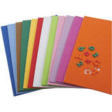 Creativ Company Eva-Schaum Zahlen Buchstaben, H: 20 mm, Dicke 3 mm, verschiedene Farben, 24 Div-Blätter, 1 Box